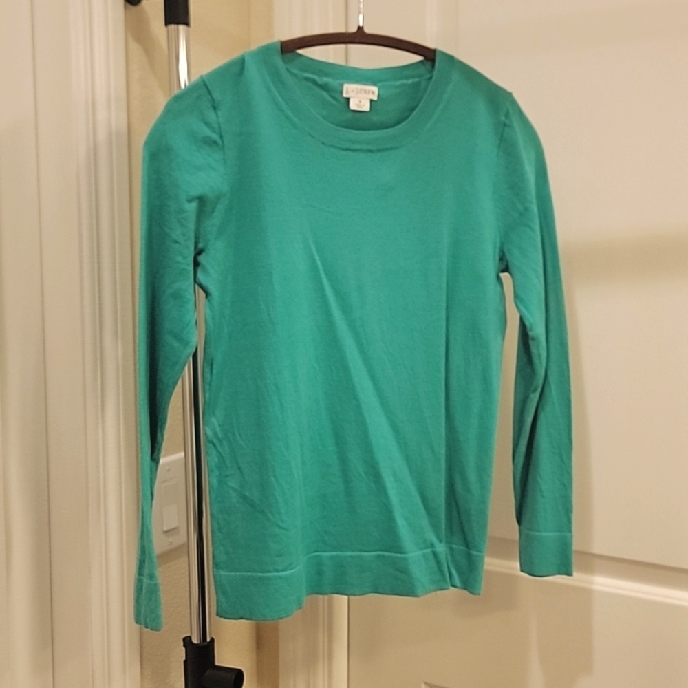 J by J Crew Teal Sweater